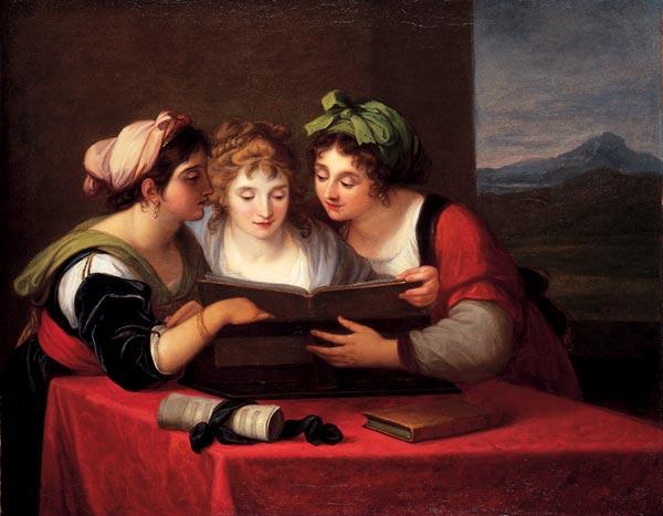 Angelica Kauffmann Drei Sangerinnen